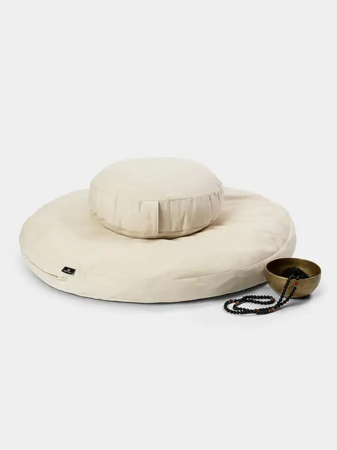 Yoga Studio EU Round Organic Zabuton Meditation Cushion Kit - Zafu - Image 3