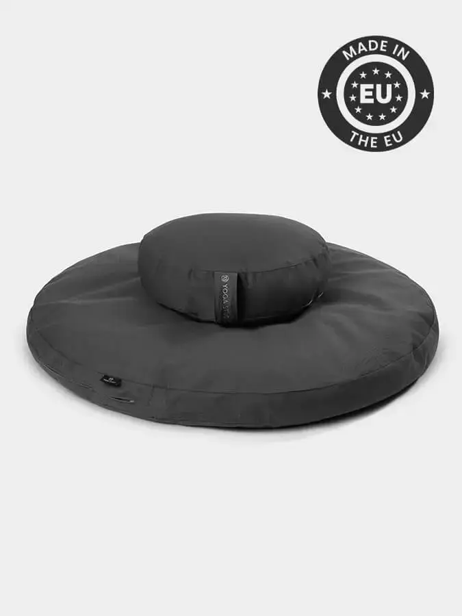 Yoga Studio EU Round Organic Zabuton Meditation Cushion Kit - Zafu - Image 4