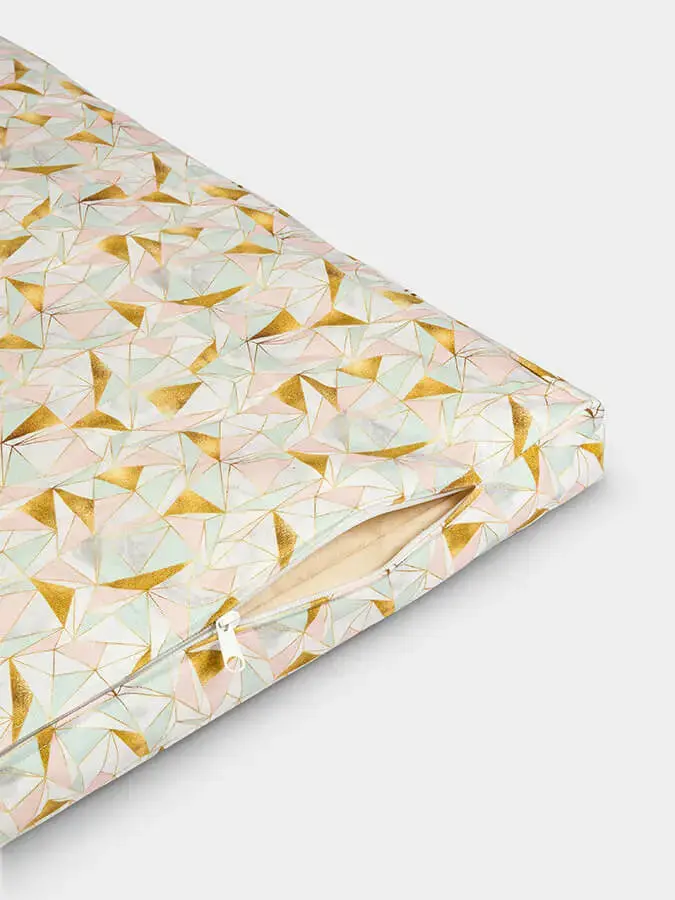 Yoga Studio European Organic Zabuton Meditation Cushion - Abstract Collection - Image 4