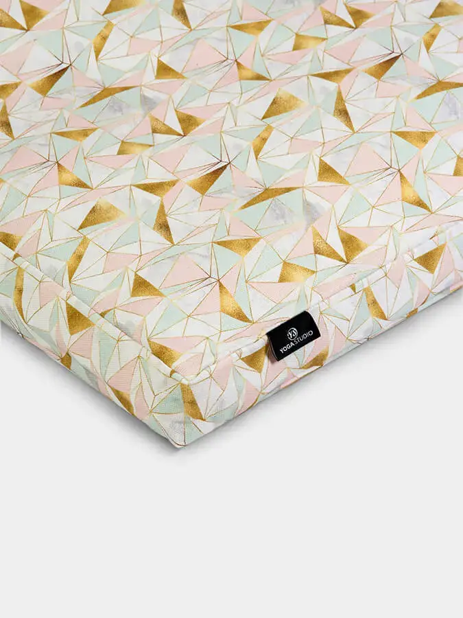 Yoga Studio European Organic Zabuton Meditation Cushion - Abstract Collection - Image 5