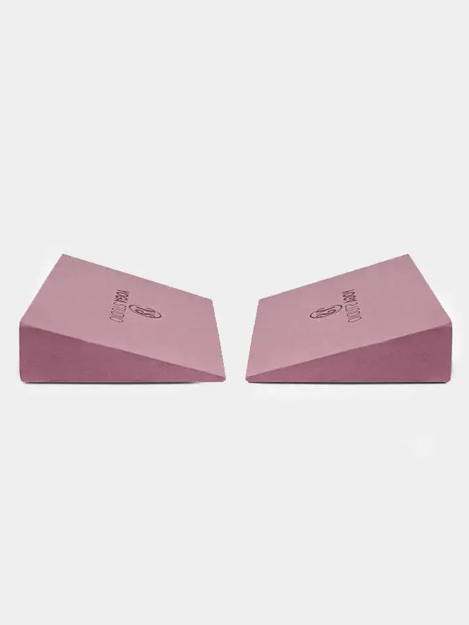 Yoga Studio EVA Foam Wedges Twin Pack Pair - Image 2