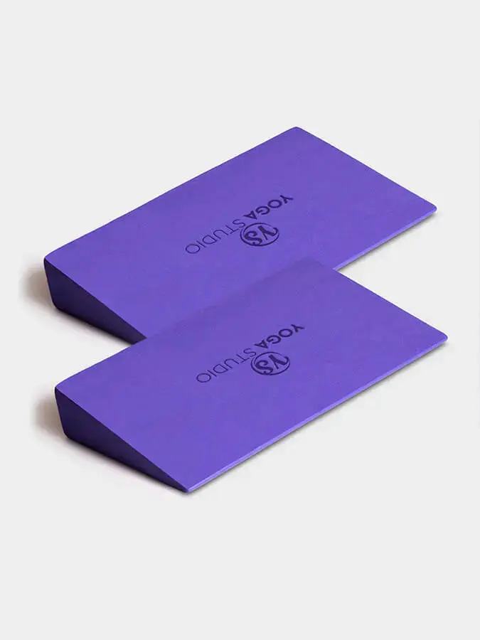 Yoga Studio EVA Foam Wedges Twin Pack Pair - Image 21