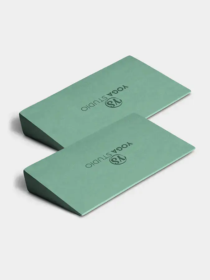 Yoga Studio EVA Foam Wedges Twin Pack Pair - Image 6