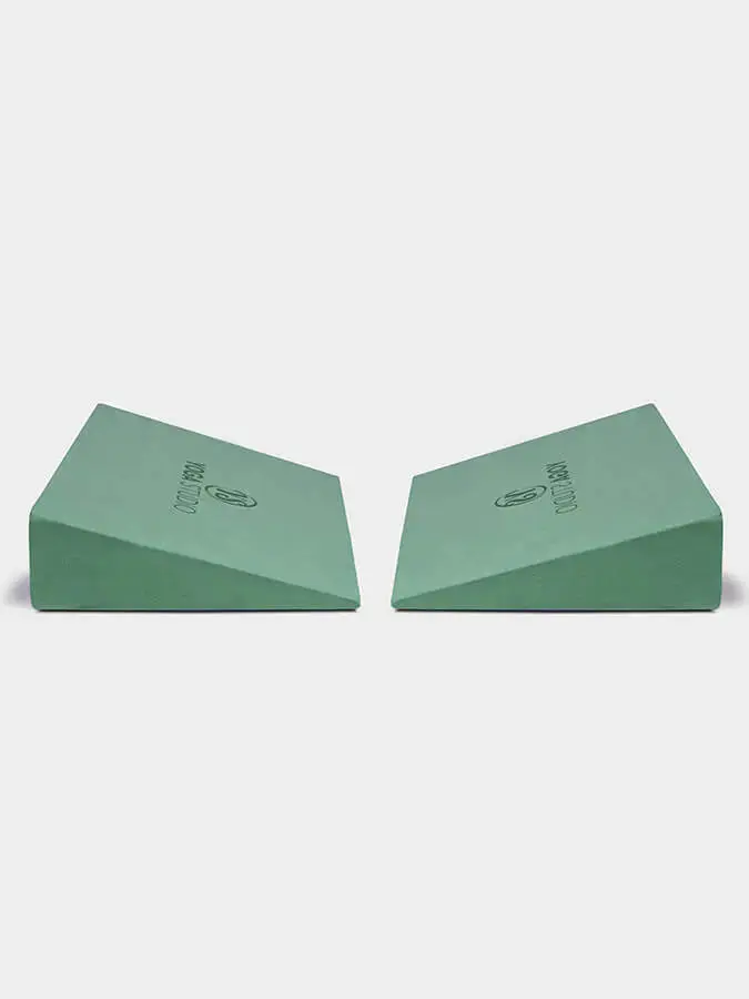 Yoga Studio EVA Foam Wedges Twin Pack Pair - Image 7