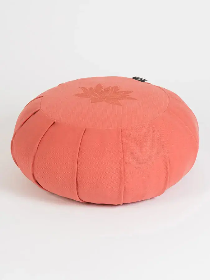 Yoga Studio GOTS Organic Cotton Round Lotus Zafu Buckwheat Cushion - Image 19