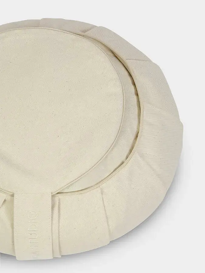 Yoga Studio GOTS Organic Cotton Round Lotus Zafu Buckwheat Cushion - Image 23