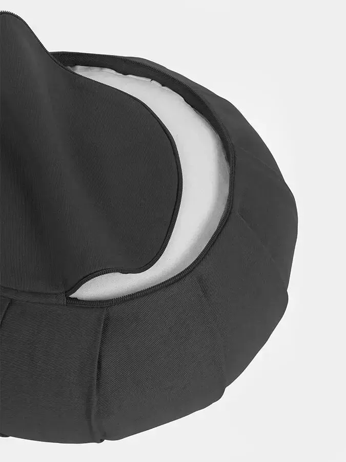 Yoga Studio GOTS Organic Cotton Round Lotus Zafu Buckwheat Cushion - Image 27