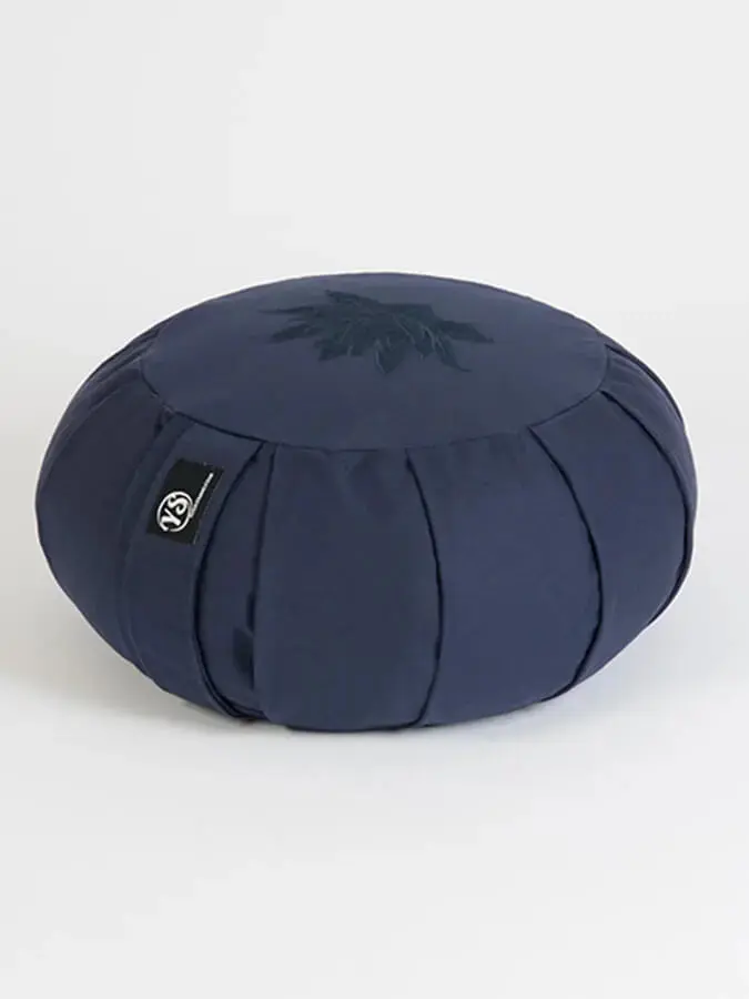 Yoga Studio GOTS Organic Cotton Round Lotus Zafu Buckwheat Cushion - Image 34