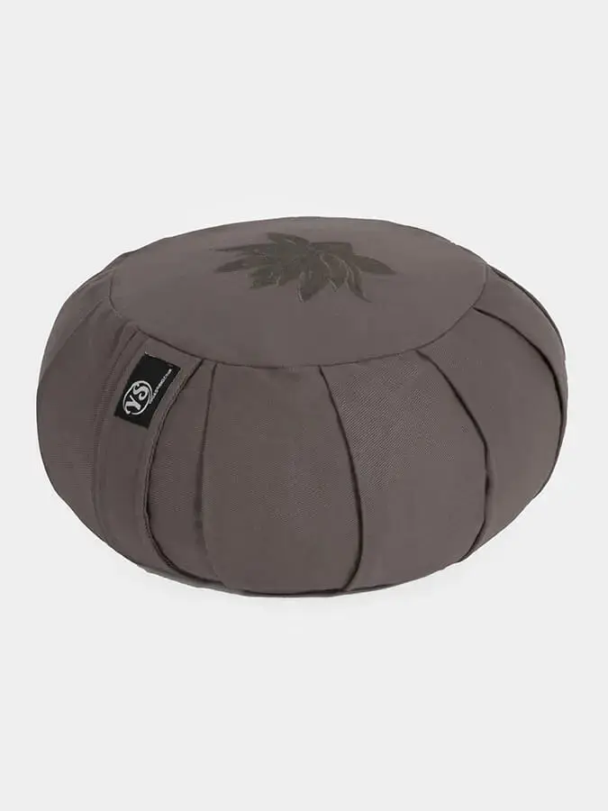 Yoga Studio GOTS Organic Cotton Round Lotus Zafu Buckwheat Cushion - Image 43