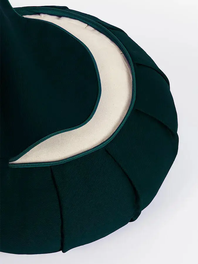 Yoga Studio GOTS Organic Cotton Round Lotus Zafu Buckwheat Cushion - Image 48