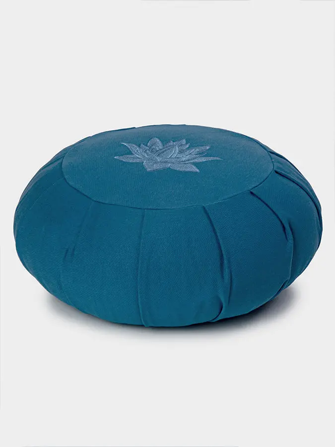 Yoga Studio GOTS Organic Cotton Round Lotus Zafu Buckwheat Cushion - Image 61