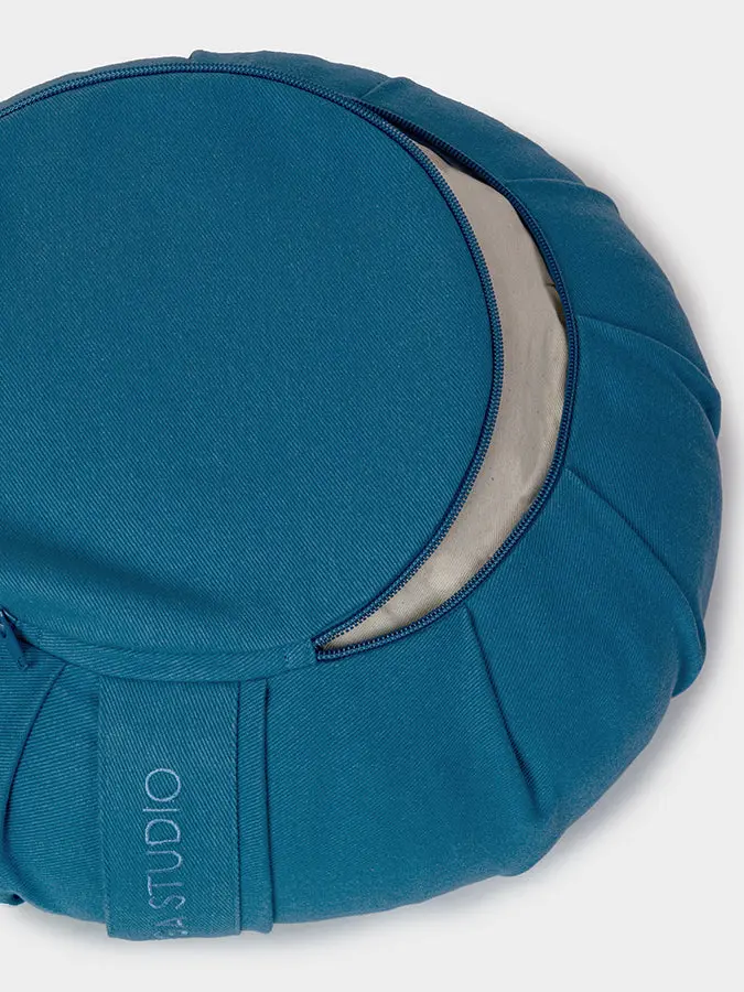 Yoga Studio GOTS Organic Cotton Round Lotus Zafu Buckwheat Cushion - Image 62