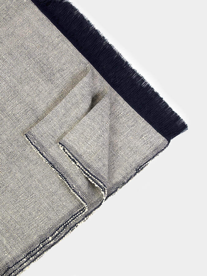 Yoga Studio GOTS Organic Cotton Two Toned Yoga Blanket - Image 11