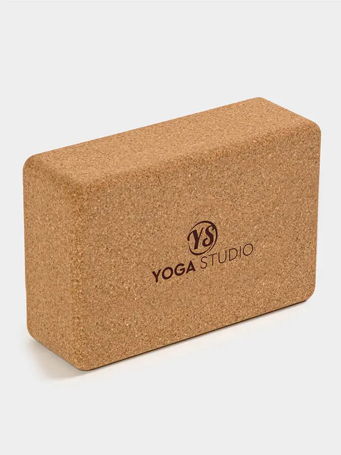Yoga Studio Large Cork Yoga Brick - Image 2