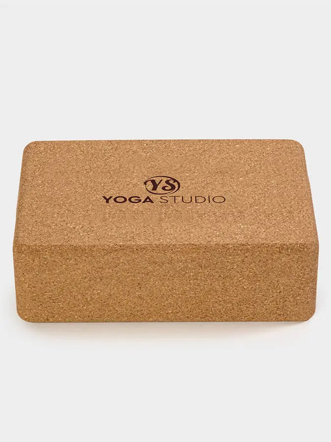 Yoga Studio Large Cork Yoga Brick - Image 3