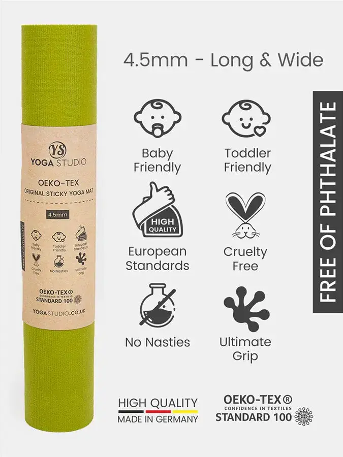 Yoga Studio Oeko-Tex Long & Wide Yoga Mat 4.5mm - Image 12