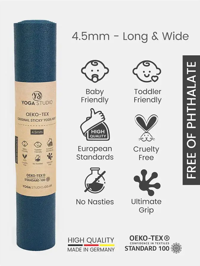 Yoga Studio Oeko-Tex Long & Wide Yoga Mat 4.5mm - Image 6