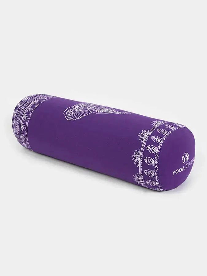 Yoga Studio Organic Buckwheat Elephant Meditation Bolster Cushion - Image 10
