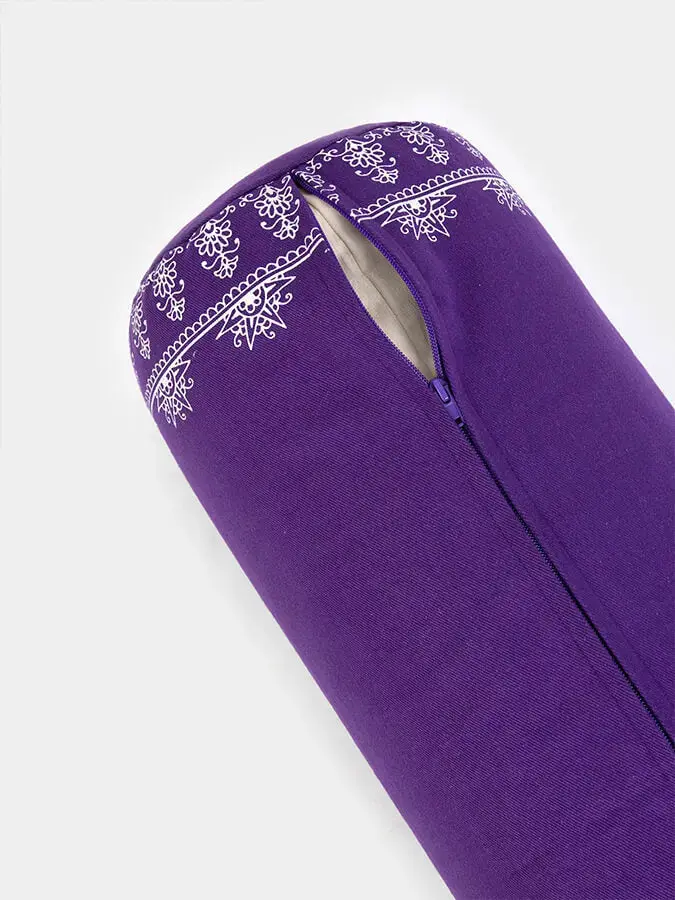 Yoga Studio Organic Buckwheat Elephant Meditation Bolster Cushion - Image 12