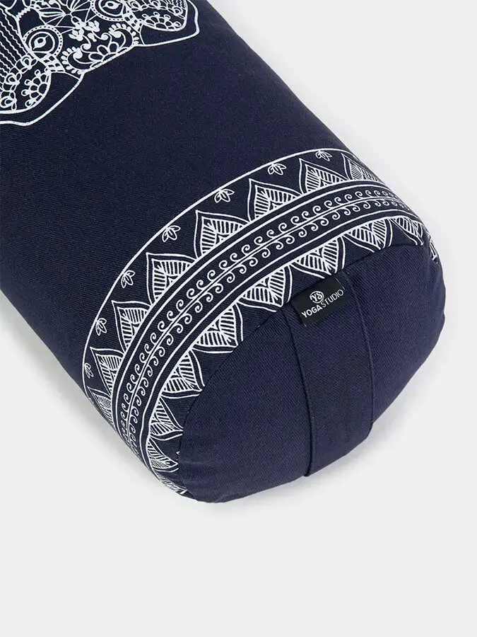 Yoga Studio Organic Buckwheat Elephant Meditation Bolster Cushion - Image 14