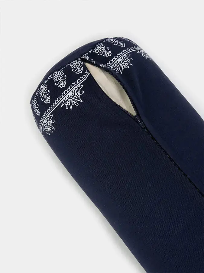 Yoga Studio Organic Buckwheat Elephant Meditation Bolster Cushion - Image 15