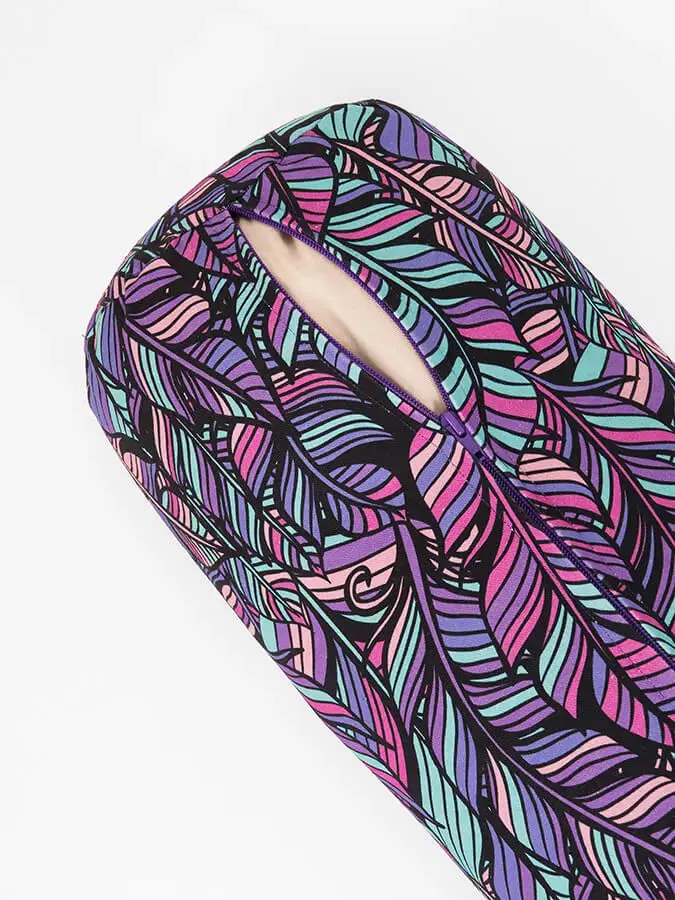 Yoga Studio Organic Buckwheat Floral Meditation Bolster Cushion - Image 10