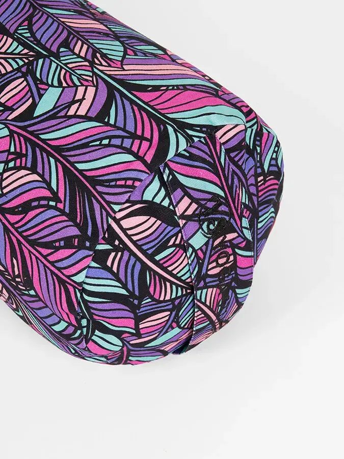 Yoga Studio Organic Buckwheat Floral Meditation Bolster Cushion - Image 9