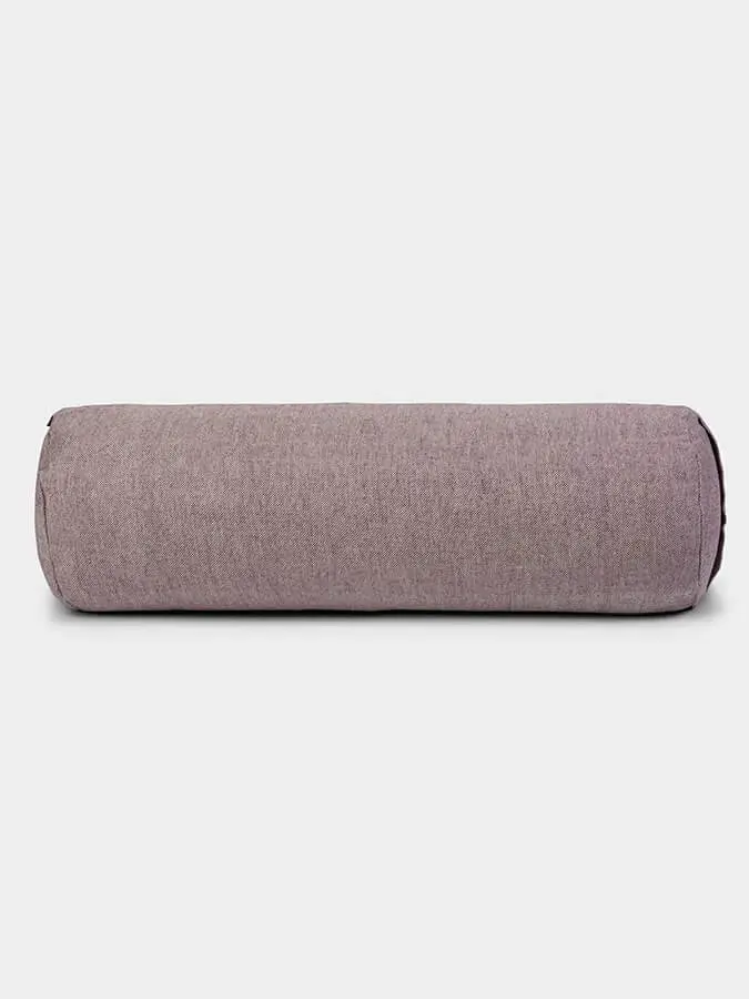 Yoga Studio Organic Buckwheat Two Toned Meditation Bolster Cushion - Image 3