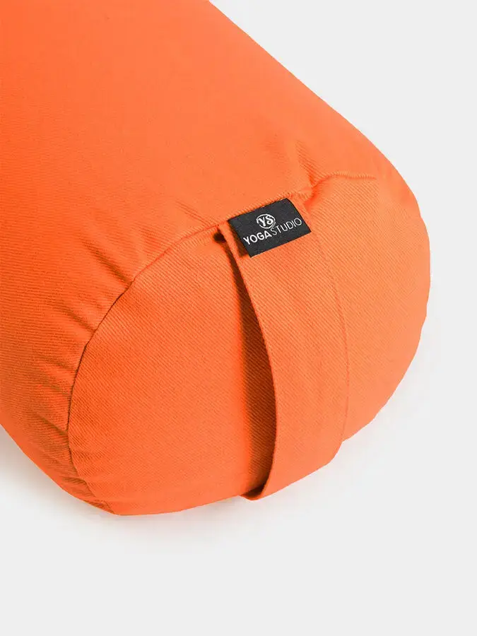 Yoga Studio Organic Cotton Buckwheat Lotus Meditation Bolster Cushion - Image 10
