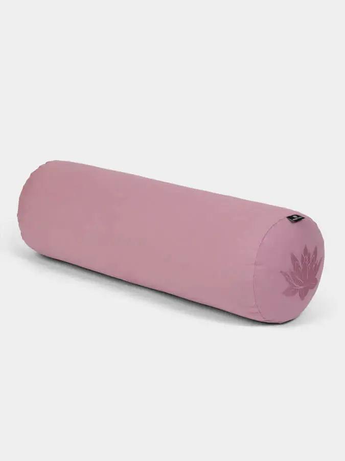 Yoga Studio Organic Cotton Buckwheat Lotus Meditation Bolster Cushion - Image 11