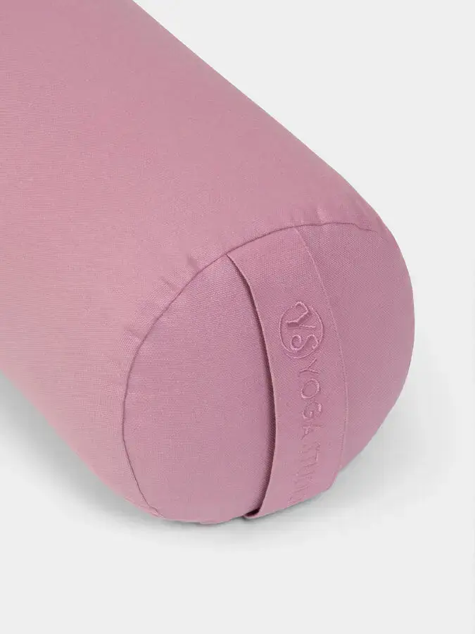 Yoga Studio Organic Cotton Buckwheat Lotus Meditation Bolster Cushion - Image 15