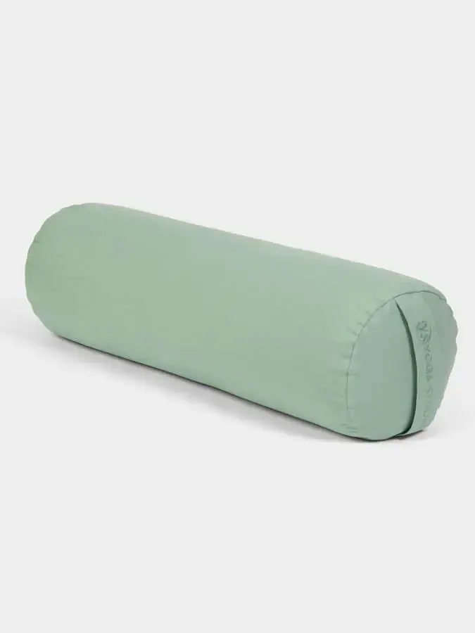 Yoga Studio Organic Cotton Buckwheat Lotus Meditation Bolster Cushion - Image 17