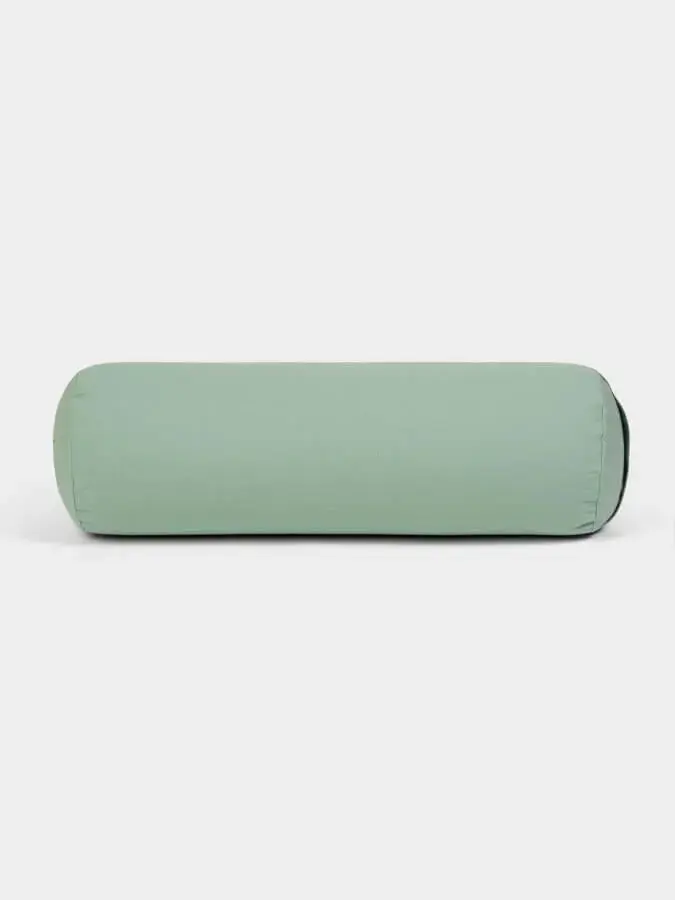 Yoga Studio Organic Cotton Buckwheat Lotus Meditation Bolster Cushion - Image 18