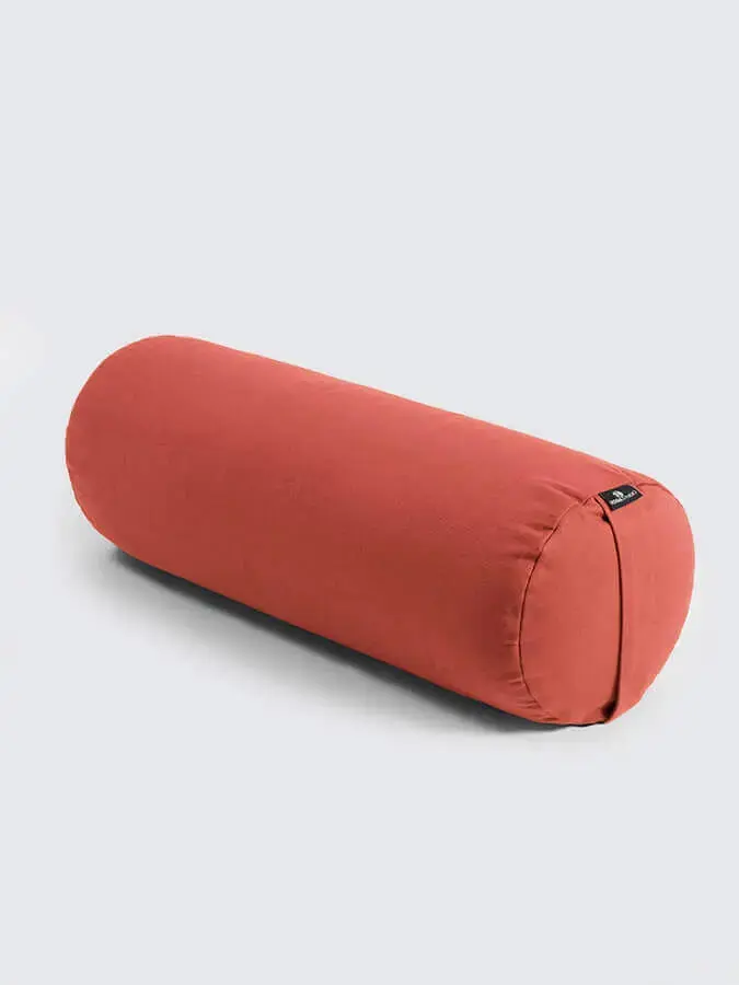 Yoga Studio Organic Cotton Buckwheat Lotus Meditation Bolster Cushion - Image 27