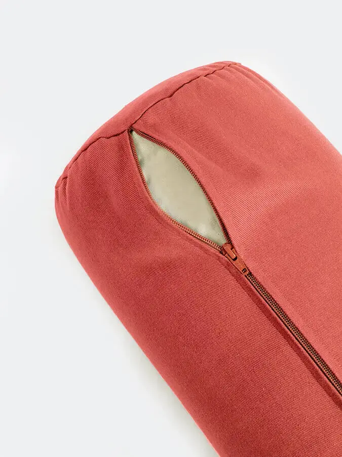 Yoga Studio Organic Cotton Buckwheat Lotus Meditation Bolster Cushion - Image 29