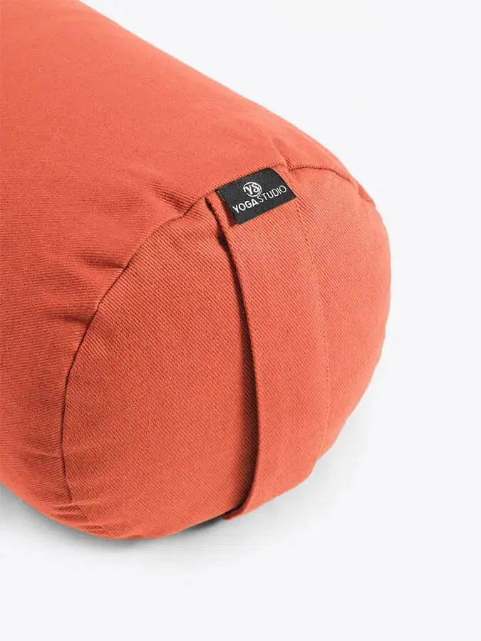 Yoga Studio Organic Cotton Buckwheat Lotus Meditation Bolster Cushion - Image 30