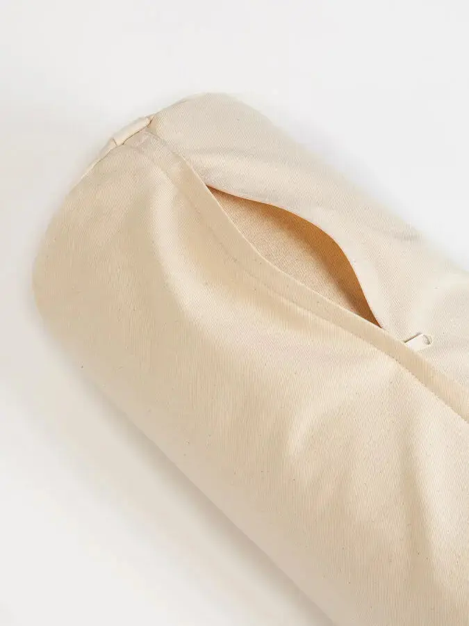 Yoga Studio Organic Cotton Buckwheat Lotus Meditation Bolster Cushion - Image 33