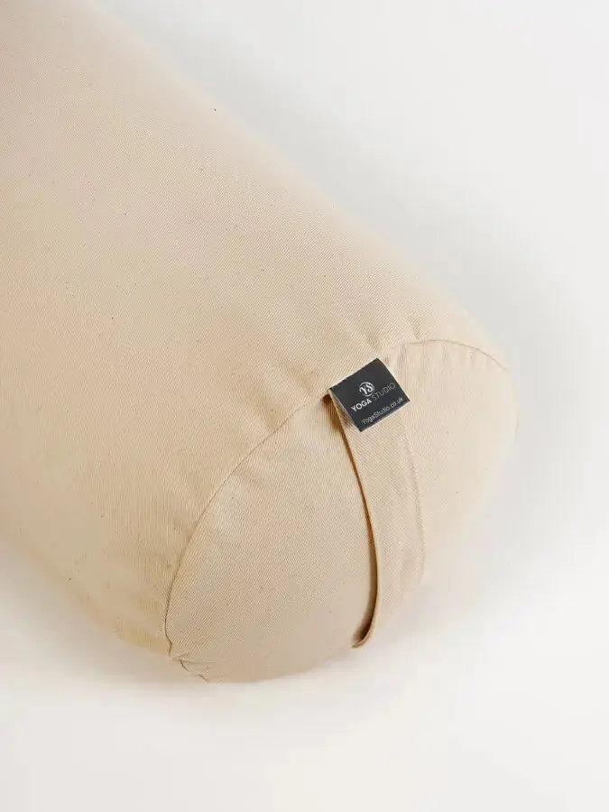 Yoga Studio Organic Cotton Buckwheat Lotus Meditation Bolster Cushion - Image 34