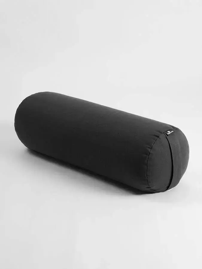 Yoga Studio Organic Cotton Buckwheat Lotus Meditation Bolster Cushion - Image 36