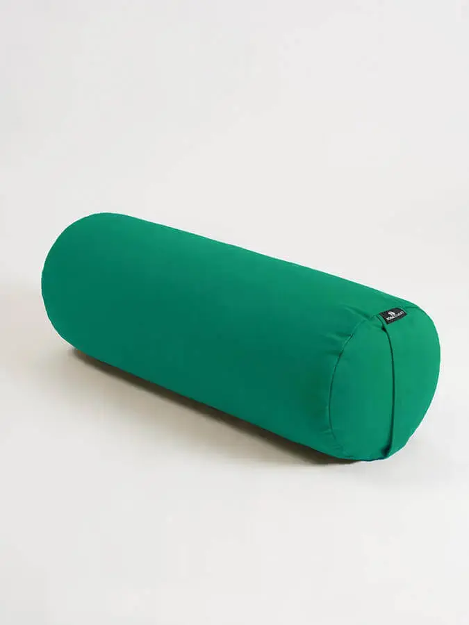 Yoga Studio Organic Cotton Buckwheat Lotus Meditation Bolster Cushion - Image 46