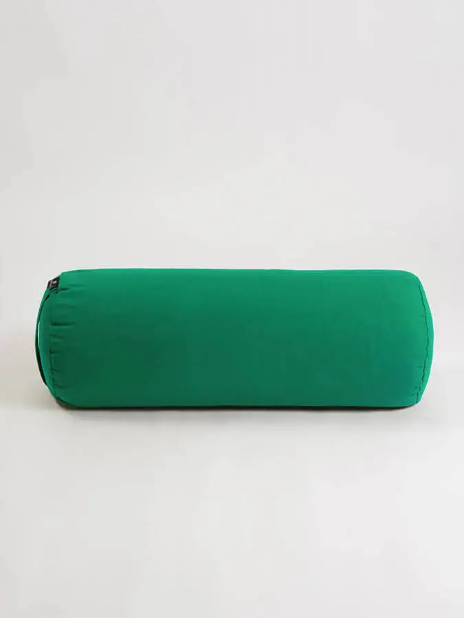 Yoga Studio Organic Cotton Buckwheat Lotus Meditation Bolster Cushion - Image 47