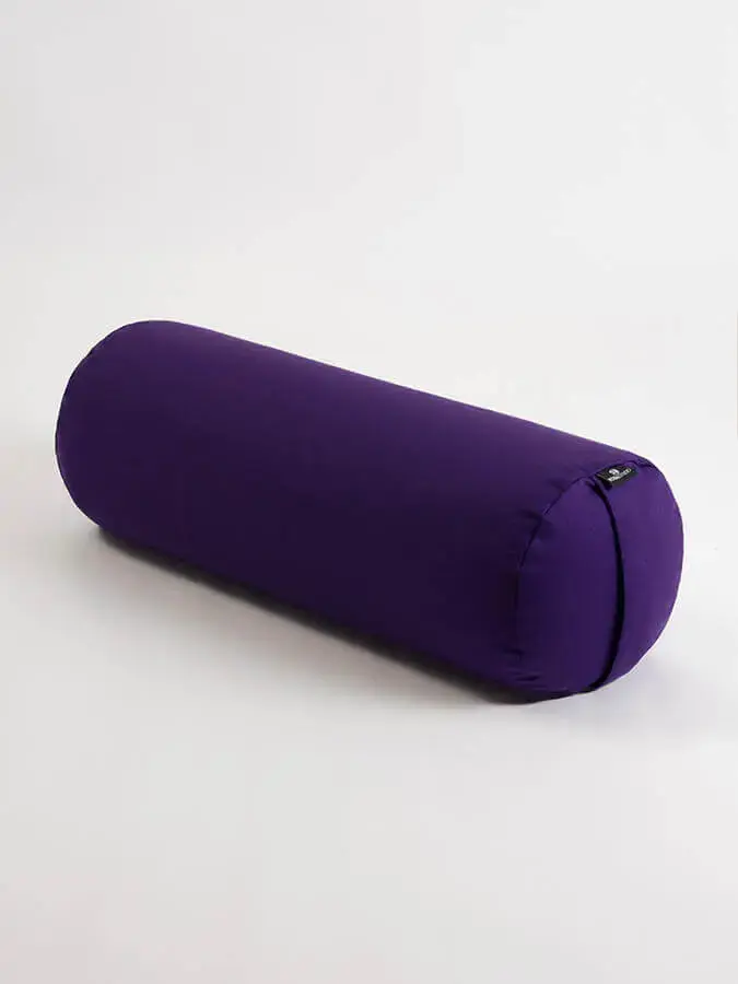 Yoga Studio Organic Cotton Buckwheat Lotus Meditation Bolster Cushion - Image 56