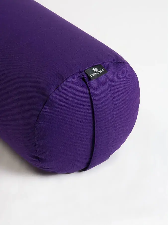 Yoga Studio Organic Cotton Buckwheat Lotus Meditation Bolster Cushion - Image 59
