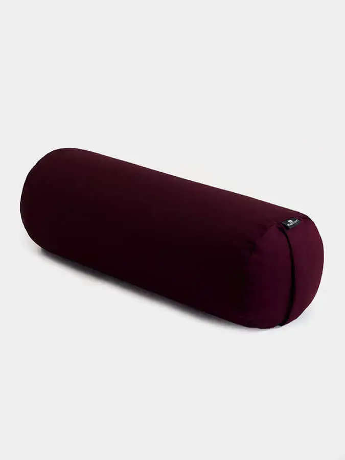 Yoga Studio Organic Cotton Buckwheat Lotus Meditation Bolster Cushion - Image 61