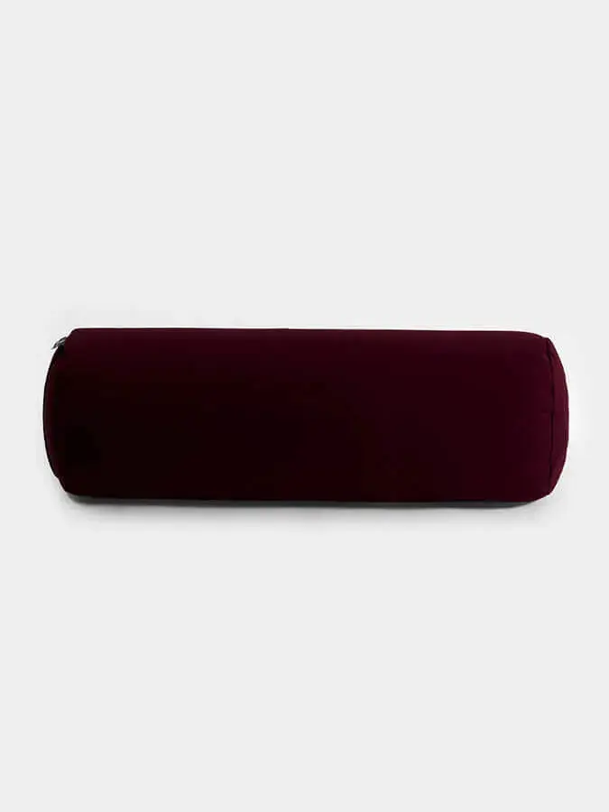 Yoga Studio Organic Cotton Buckwheat Lotus Meditation Bolster Cushion - Image 62