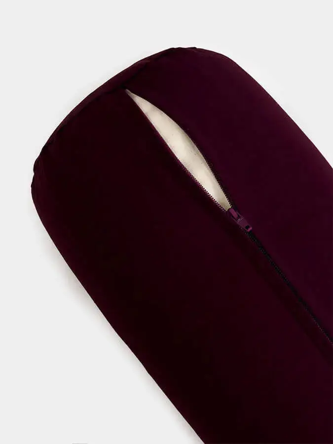 Yoga Studio Organic Cotton Buckwheat Lotus Meditation Bolster Cushion - Image 63