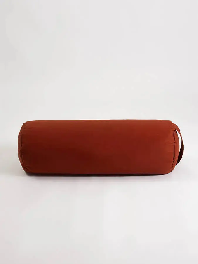 Yoga Studio Organic Cotton Buckwheat Lotus Meditation Bolster Cushion - Image 72
