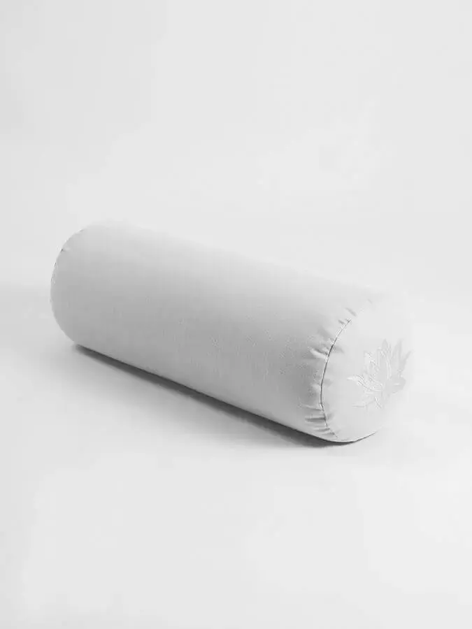 Yoga Studio Organic Cotton Buckwheat Lotus Meditation Bolster Cushion - Image 75