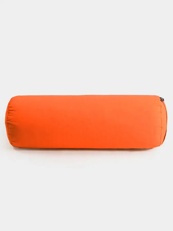 Yoga Studio Organic Cotton Buckwheat Lotus Meditation Bolster Cushion - Image 8