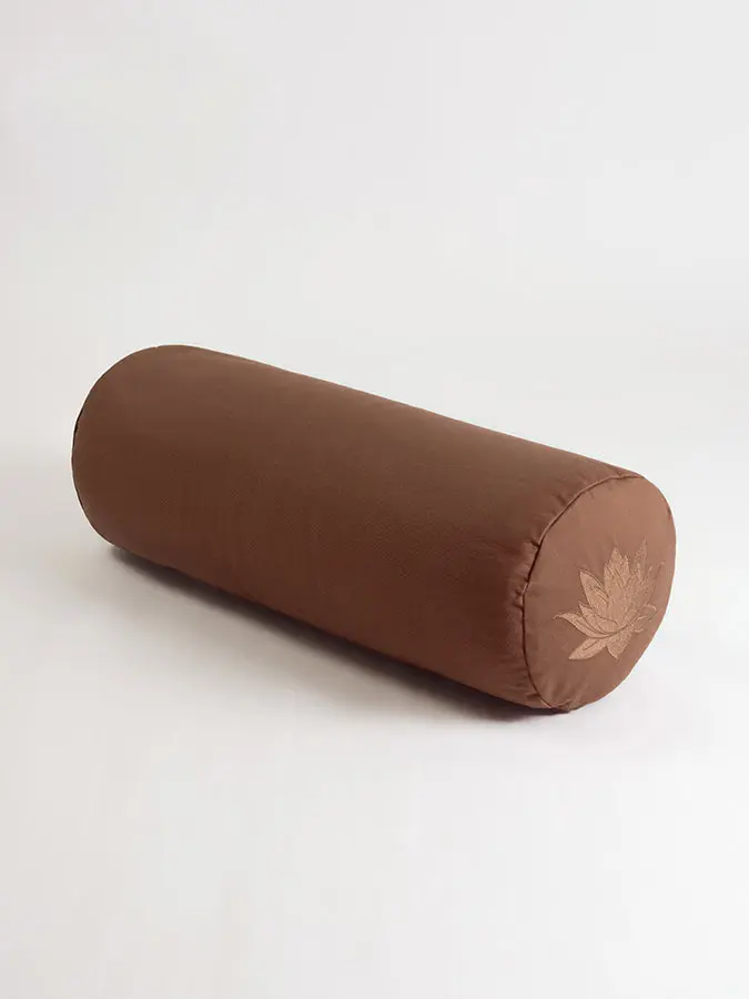 Yoga Studio Organic Cotton Buckwheat Lotus Meditation Bolster Cushion - Image 84